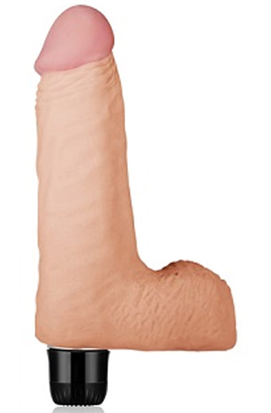 Lovetoy Real Feel Realistic Vibrator 17 cm Dildo med vibrator