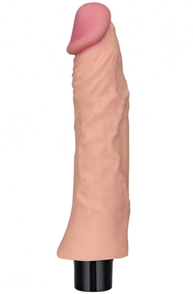Lovetoy Real Softee Vibrating Dildo 22 cm Värisevä dildo