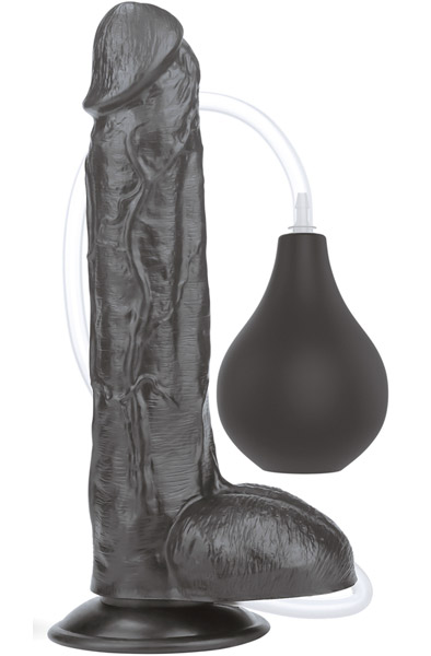 Lovetoy Squirt Extreme Dildo Black 25,5cm Squirttaava dildo