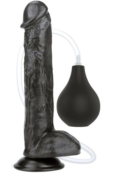 Lovetoy Squirt Extreme Dildo Black 28cm Squirttaava dildo