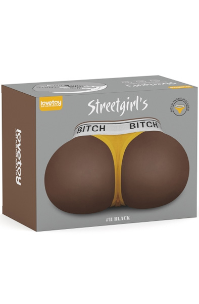 Lovetoy Streetgirl 11 Brown Tekopillu