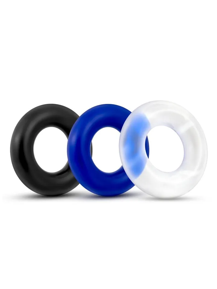 Lovetoy X-Basic Donut Rings 3-pack Penisrengas paketti