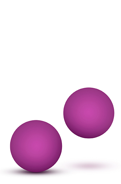 Luxe Double O Beginner Kegel Balls Pink 23g Knipkulor / Geishakulor