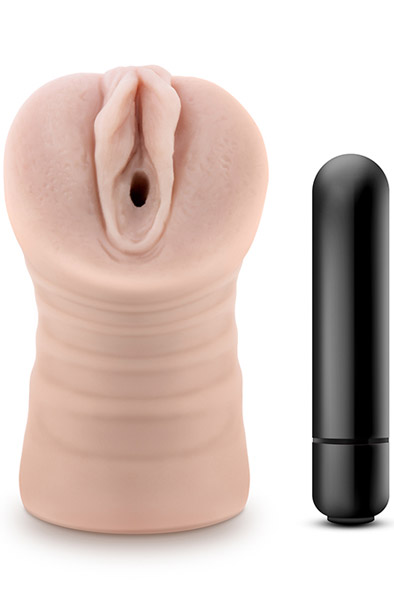 Blush Novelties Vibrating Pocket Pussy Rain Blush Novelties Vibrating Pocket Pussy Rain