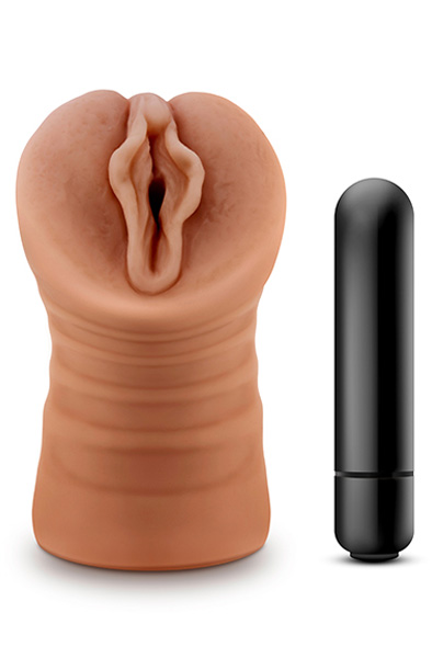 Blush Novelties Vibrating Pocket Pussy Sofia Blush Novelties Vibrating Pocket Pussy Sofia