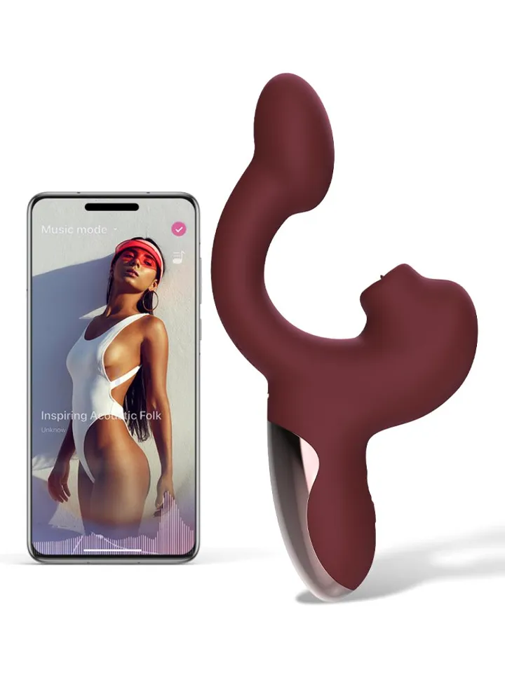 Magic Ponder Vibrator With Lick & G-Spot Function Sovelluksella ohjattava vibraattori