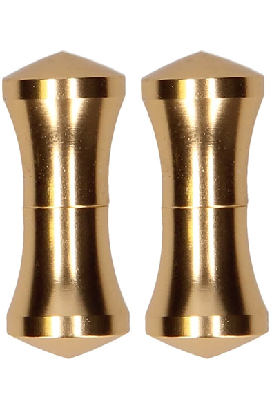 Magnetic Nipple Clamps Balance Pin Gold Magnetiska bröstklämmor