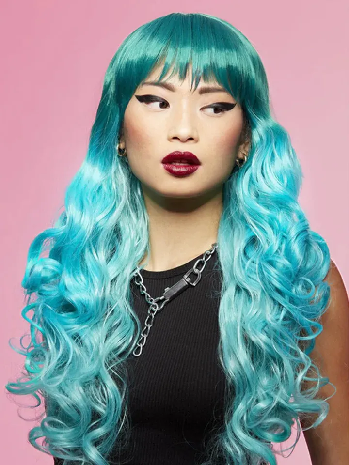 Manic Panic Mermaid Aqua Wig Peruk