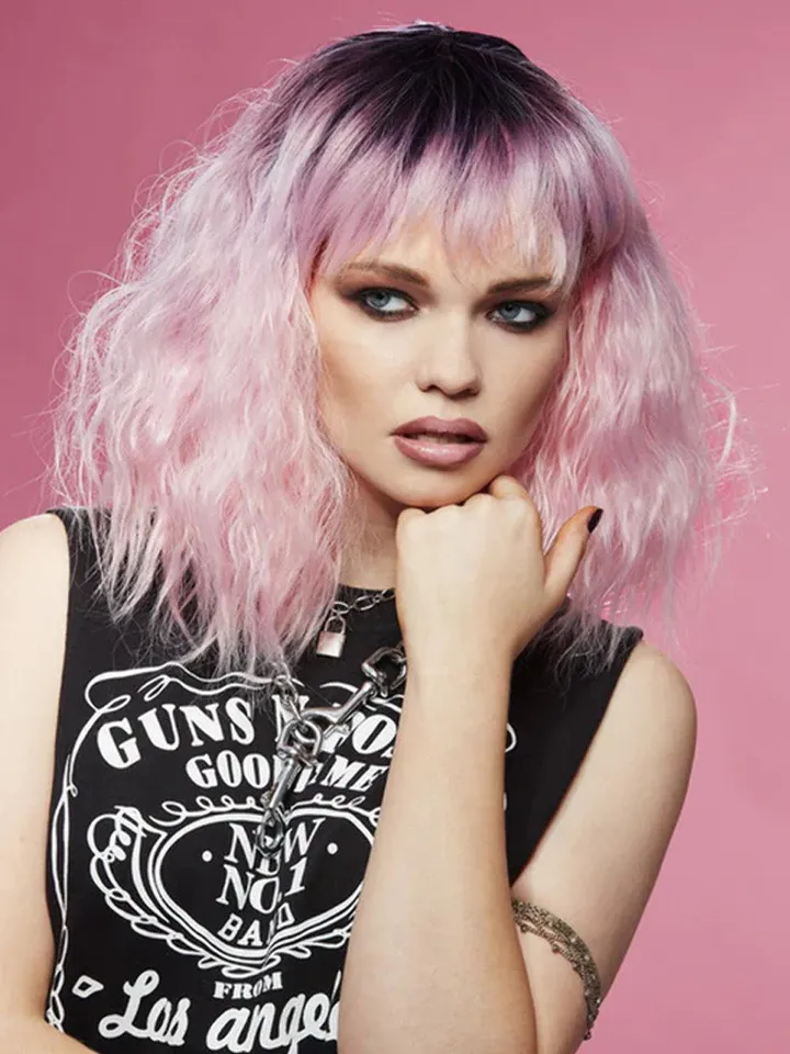 Manic Panic Ombre Pink Wig Peruk