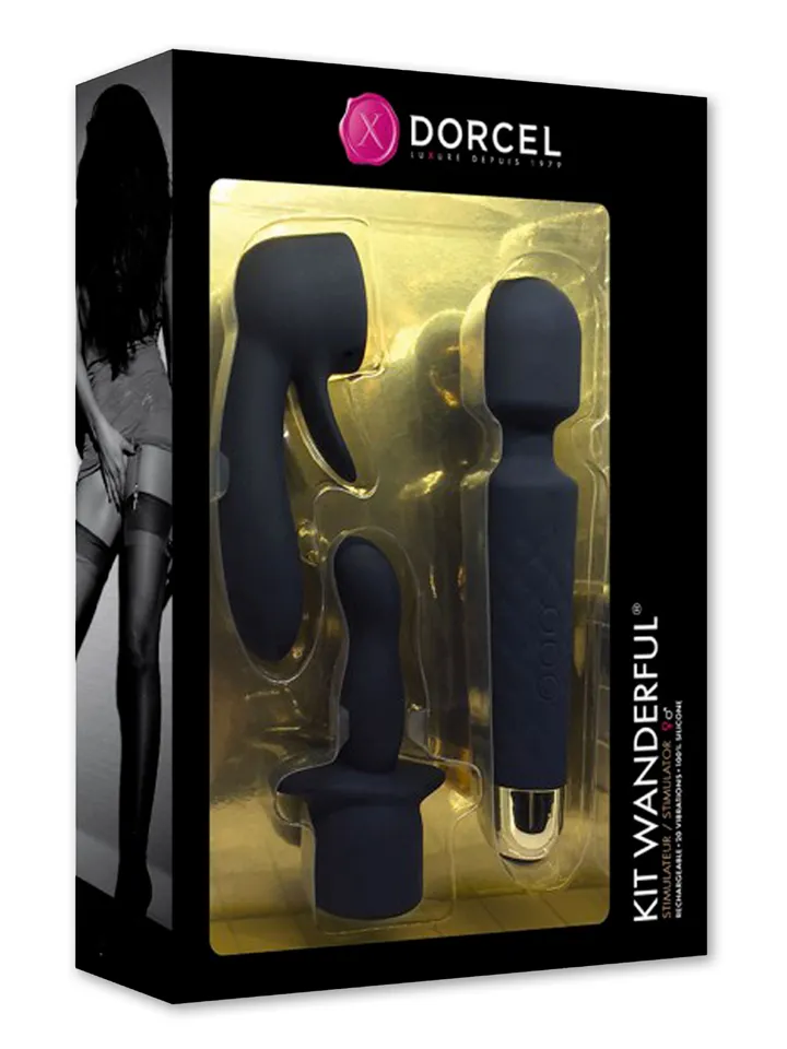 Marc Dorcel Wanderful Massagers Kit Magicwand / Massagewand