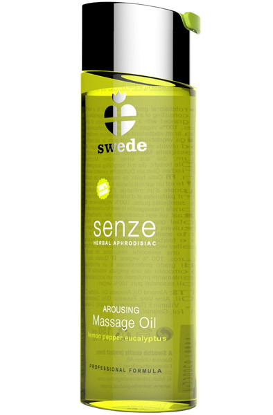 Massage Oil Lemon Pepper Eucalyptus 150ml Massageolja