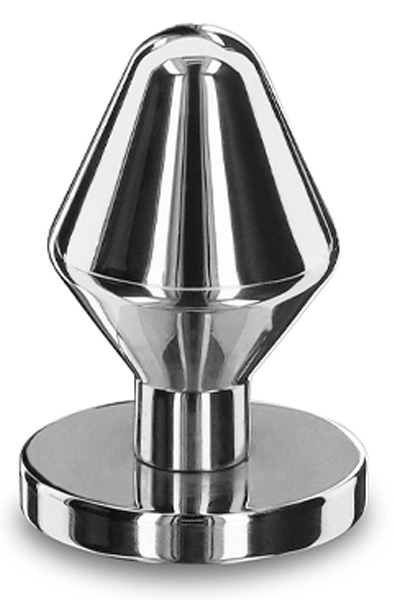 Massive Steel Butt Plug Small Analplugg metall