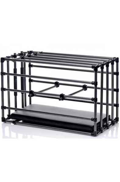 Master Series Adjustable Bondage Cage BDSM Bur
