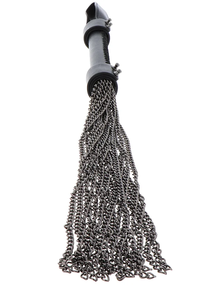 Masters Real Leather Chain Whip Ruoska BDSM leikkeihin