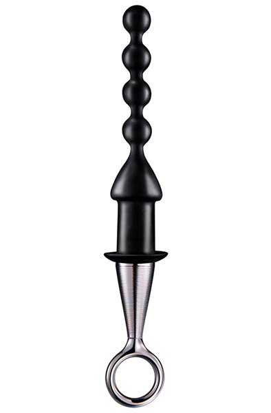 Menzstuff Anal Bead With Plated Handle Analkulor