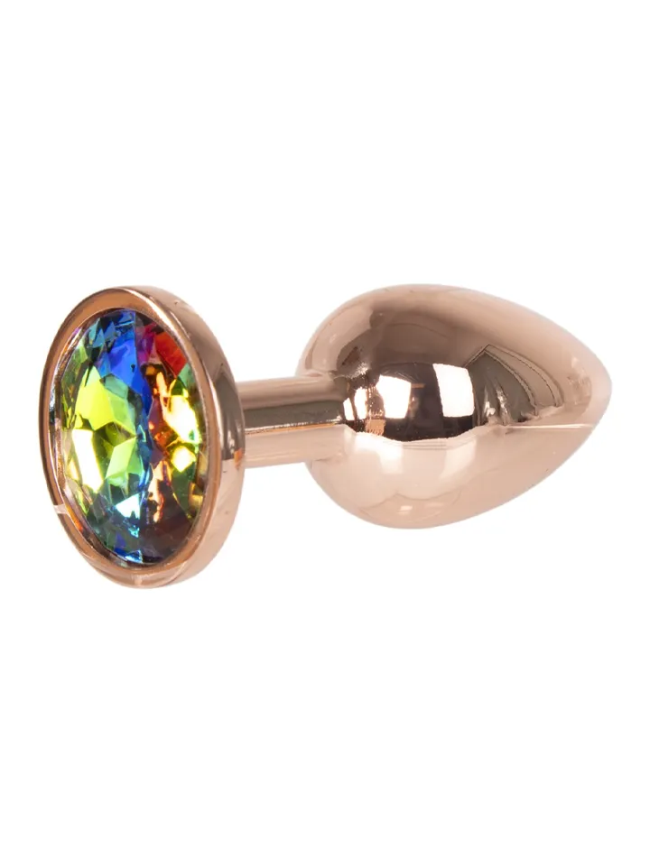 Metal Plug Rose Gold Small Analplugg metall