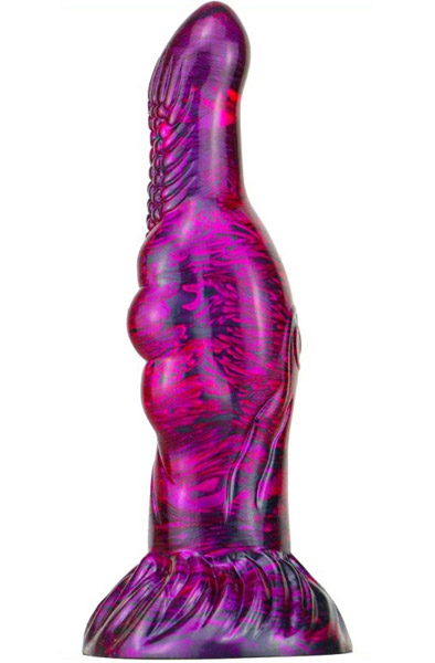 Metallic Fantasy Dildo Skurix Purple/Black 22 cm Dragon dildo