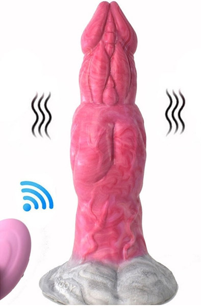 Monster Dildo Viby Fuzzy 22,5 cm Dragon dildo