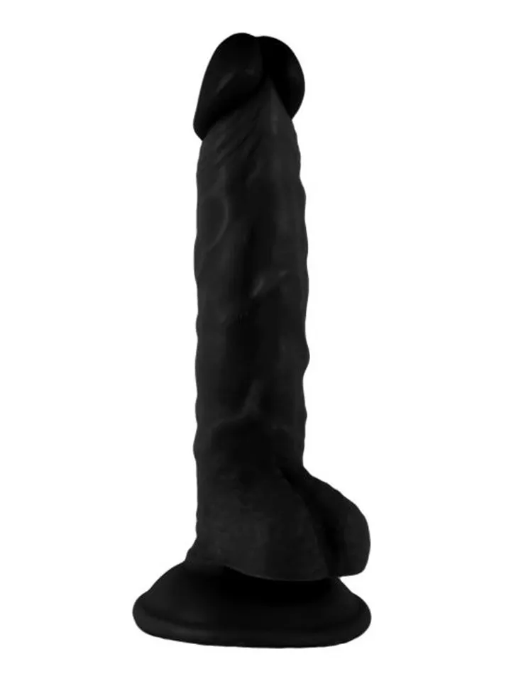 Mr. Rude Realistic Penis Black 17,8 cm Dildo
