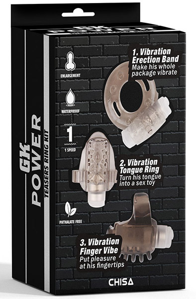 Multipurpose Teasers Ring Kit Vibratorer paket