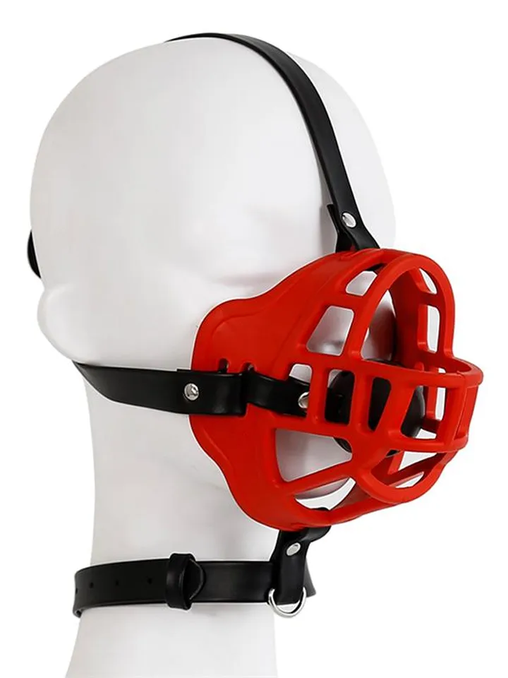 Muzzle With Breathable Gag Ball suukapula pallo