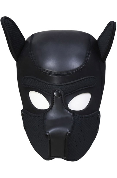Neoprene Puppy Dog BDSM Hood M BDSM-maski