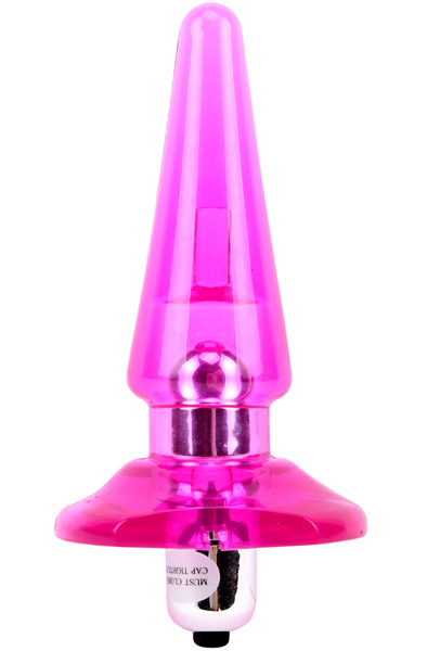 Nicole Vibra Plug Pink Analplugg med vibrator