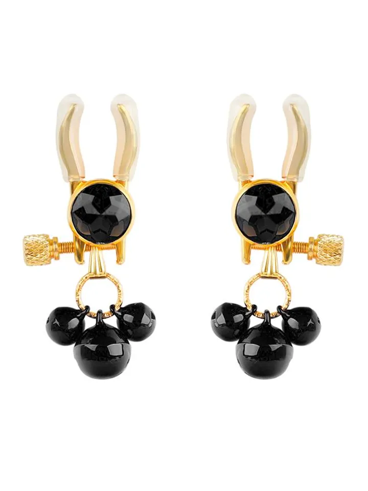 Nipple Clamps With Bells Bröstvårtsklämmor