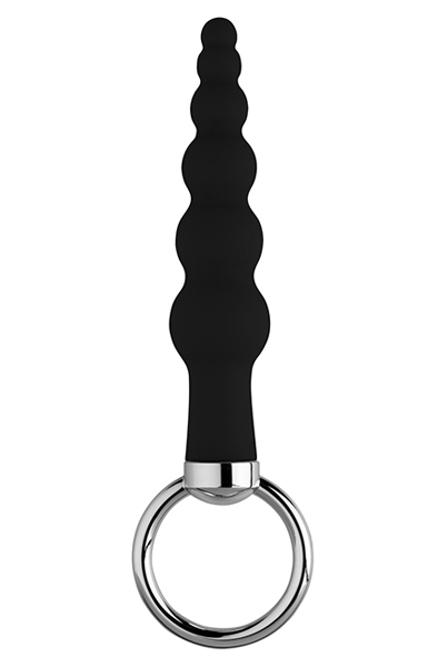 NMC Butt O Butt Plug Black 10 cm Anaalitappi vetorenkaalla