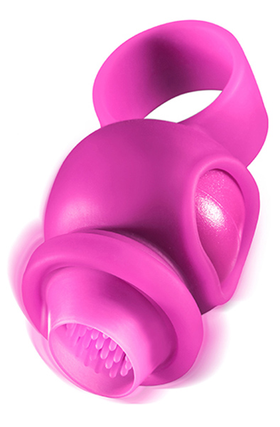 NMC Clit Ring Pink Fingervibrator