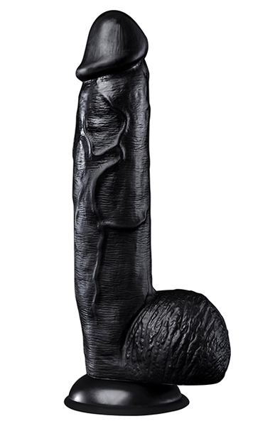 NMC Hoodlum Dildo Black 18cm Dildo