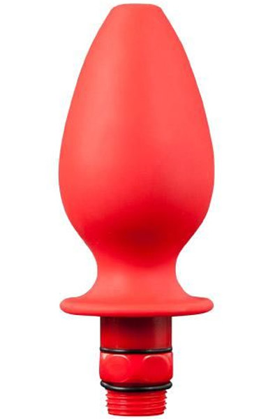 NMC Silicone Douche Hydro Blast Red Duschmunstycke