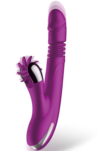 No. Four Up & Down Vibrator With Rotating Wheel Vibrator med slickhjul