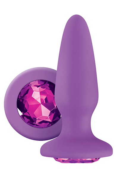 NS Novelties Glams Purple Gem Anaalitappi