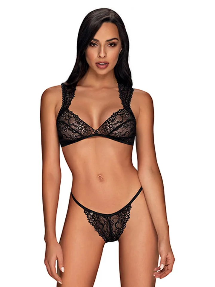 Obsessive Elisetta 2-pcs Set S/M Sexiga underkläder