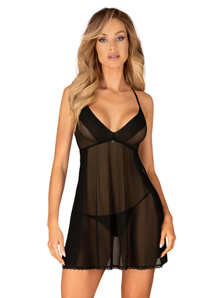 Obsessive Latinesa Babydoll & Thong Babydoll