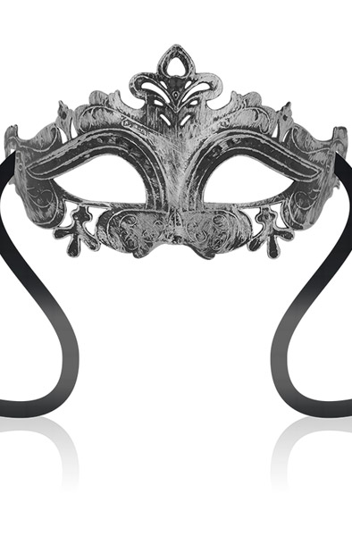 Ohmama Masks Venetian Eyemask Silver BDSM-maski