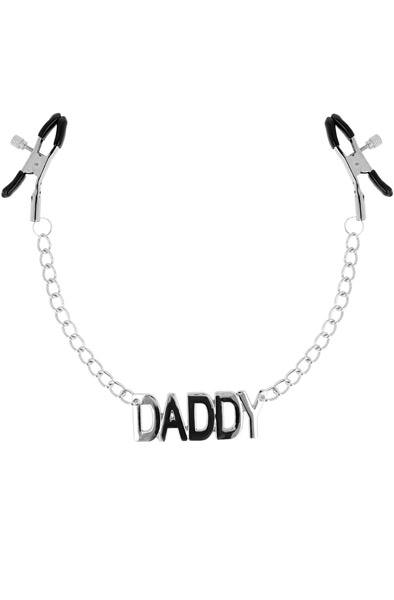 Ohmama Nipple Clamps With Daddy Chains Bröstvårtsklämmor