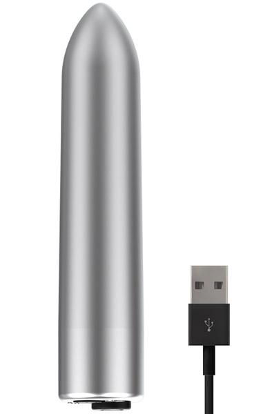 Ohmama Vibrating Bullet 10 Patterns Silver Bulletvibrator