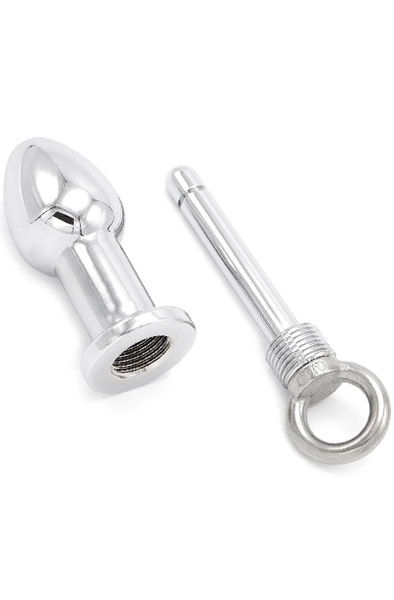 Open Anal Plug Small Analplugg metall