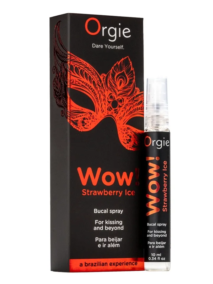 Orgie Wow! Strawberry Ice Bucal Spray 10 ml Ätbart & Oralsex