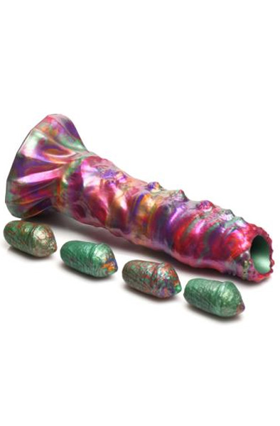 Ovipositor Dildo With Eggs 23 cm Dragon Dildo