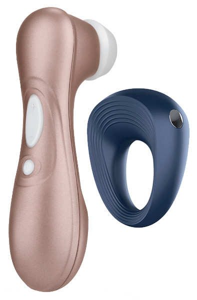 Parpaket Satisfyer Pro 2 NG + Penisring Paketerbjudande
