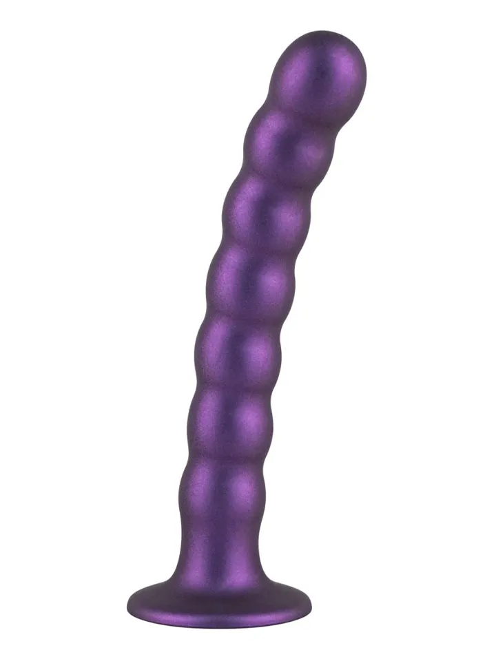 Pegging Dildo Metallic Purple 17 cm Pegging
