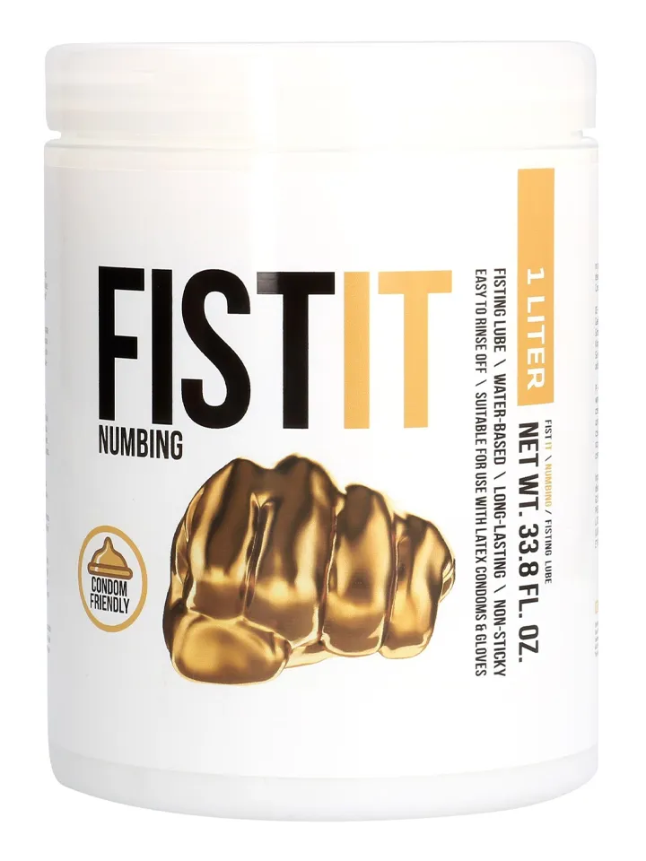 Pharmquests Fist It Numbing 1000 ml Glidmedel anal/fisting