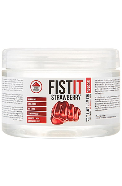Pharmquests Fist It Strawberry Extra Thick 500ml Glidmedel anal/fisting