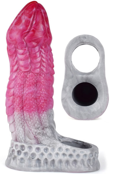 Pink Alien Monster Extend Penis Sleeve Penisöverdrag