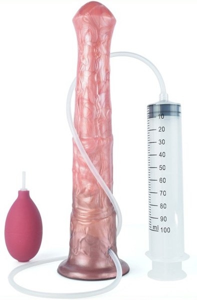 Pink Alien Squirt Dildo Jolly Star 30 cm Dragon dildo