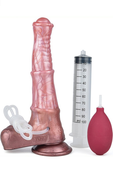 Pink Alien Squirt Dildo Jumpy 24,5 cm Dragon dildo
