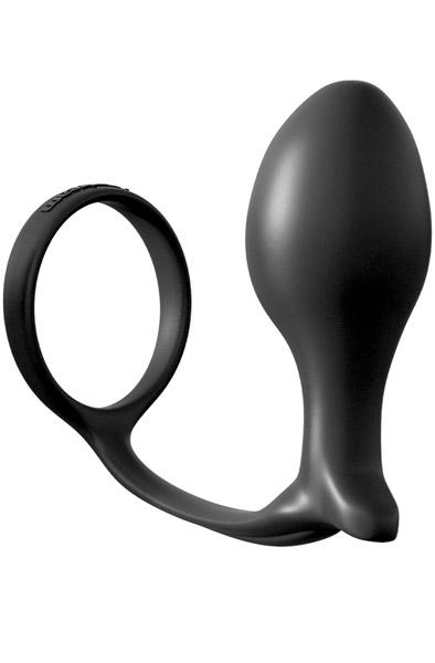 Pipedream Ass-Gasm Cockring Advanced Anaalitappi penisrenkaalla